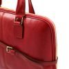 Business bag made in Italy red