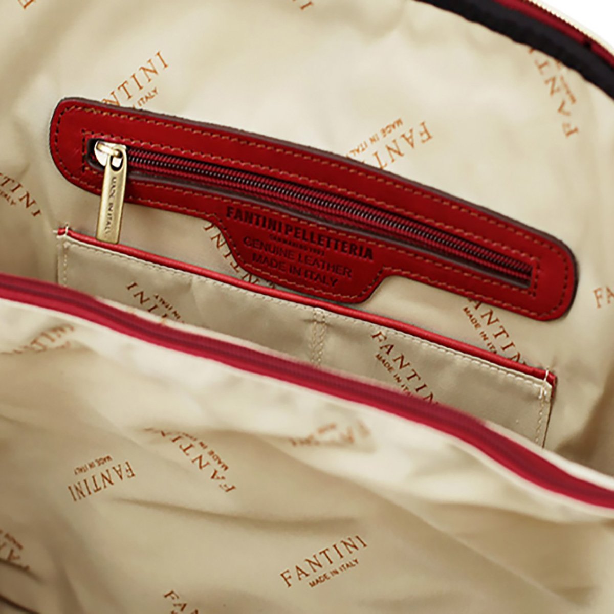Compartments of work bag