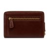 Genuine brown natural vacchetta retro-style purse for ladies